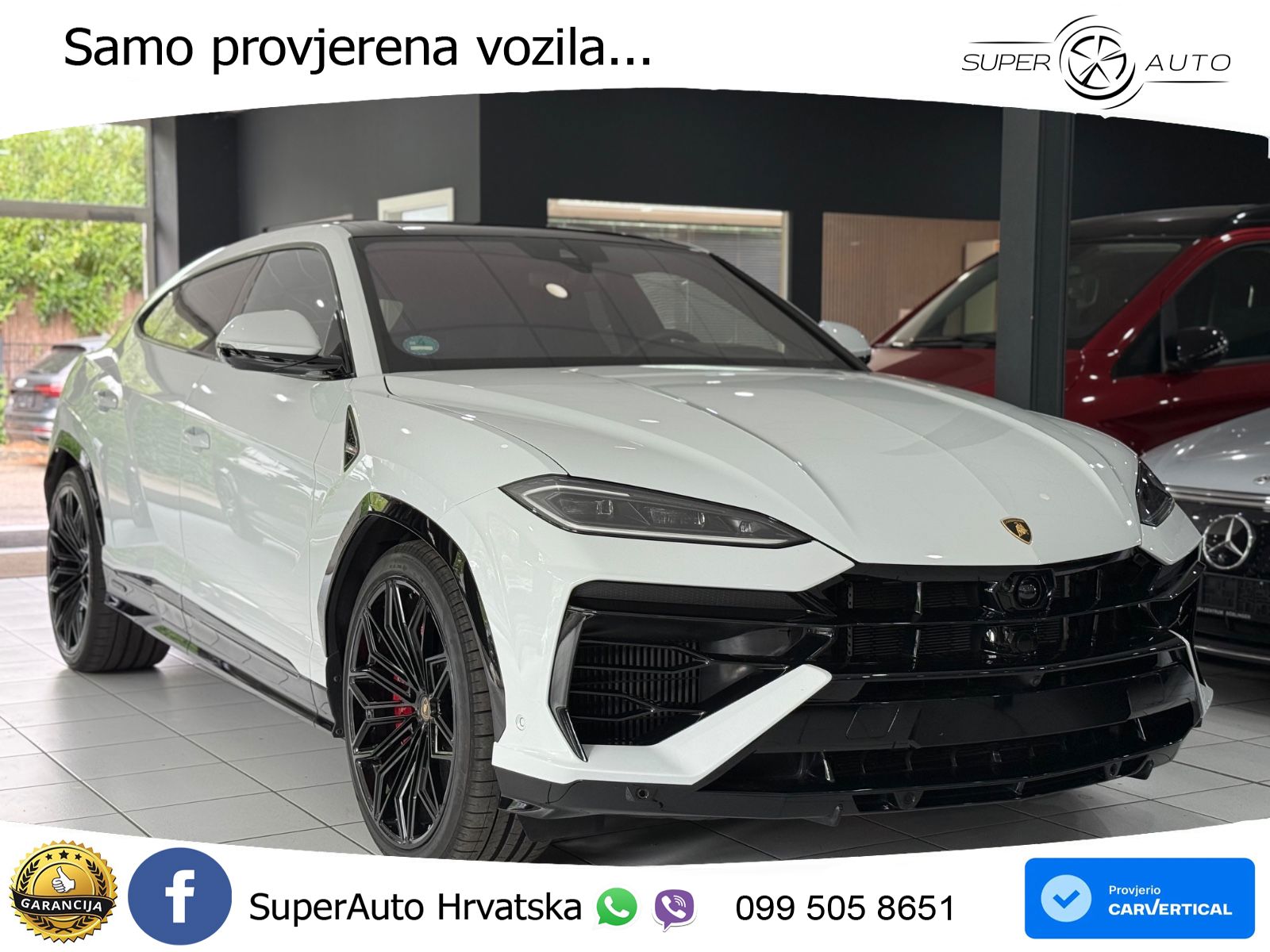 Lamborghini Urus SE 4.0 V8 (800 KS) 4WD Automatic LED+GR SJED+ACC