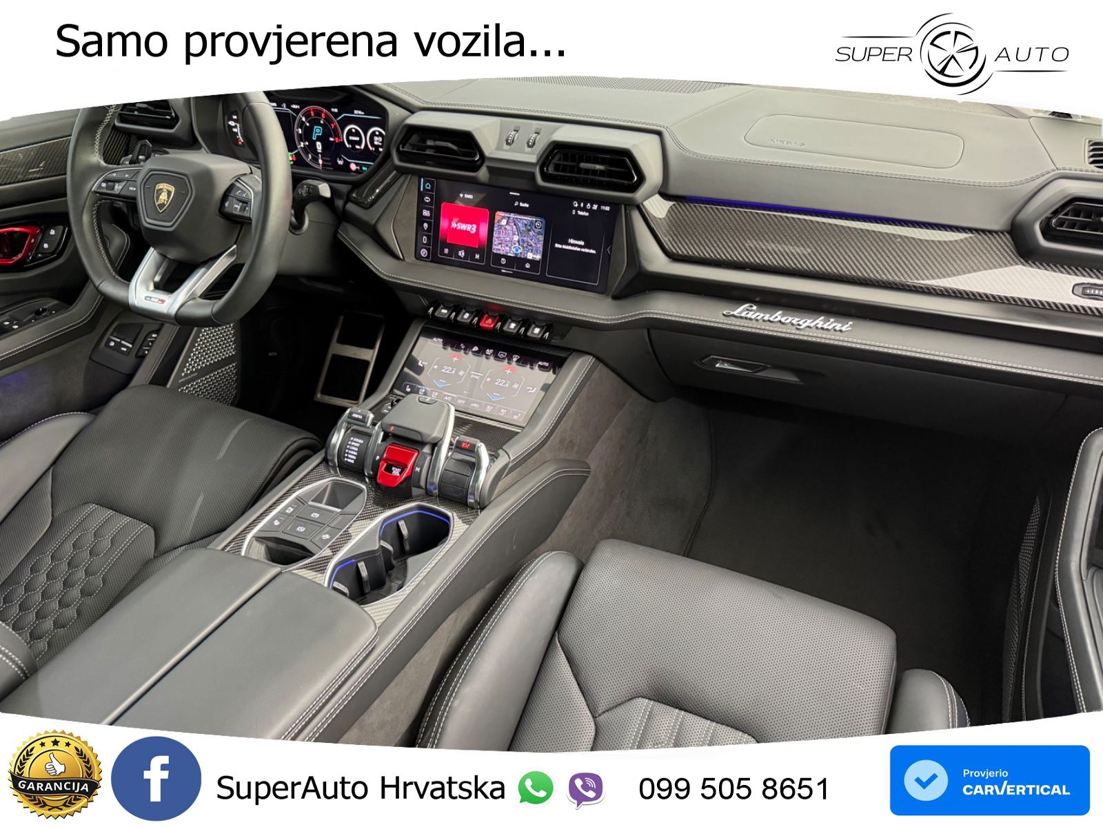 Lamborghini Urus SE 4.0 V8 (800 KS) 4WD Automatic LED+GR SJED+ACC