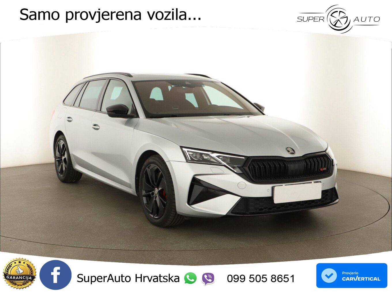 Škoda Octavia Combi RS 2.0 TSI (265 KS) DSG