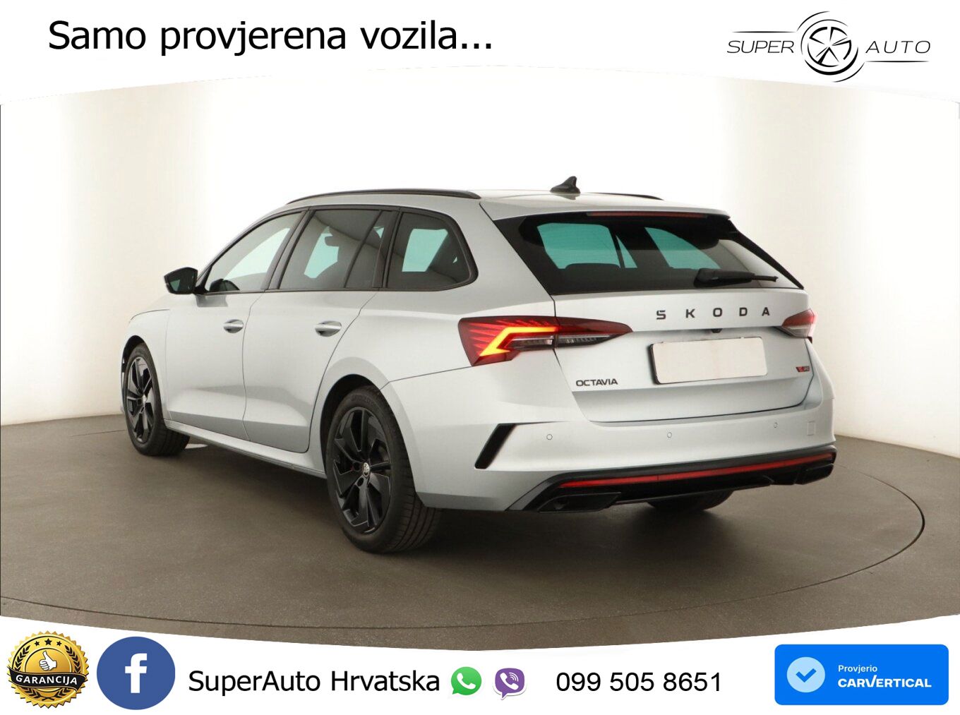 Škoda Octavia Combi RS 2.0 TSI (265 KS) DSG