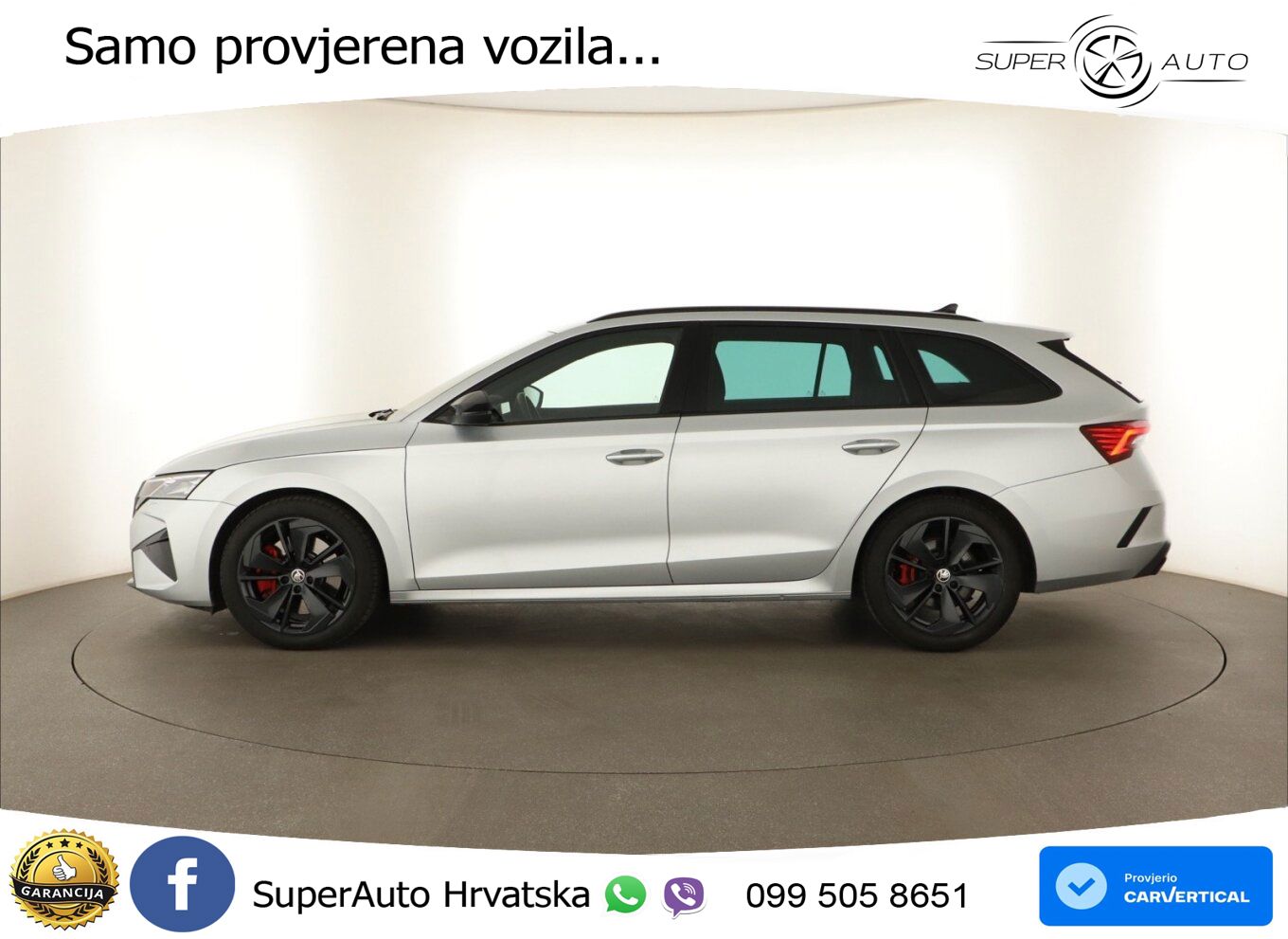 Škoda Octavia Combi RS 2.0 TSI (265 KS) DSG
