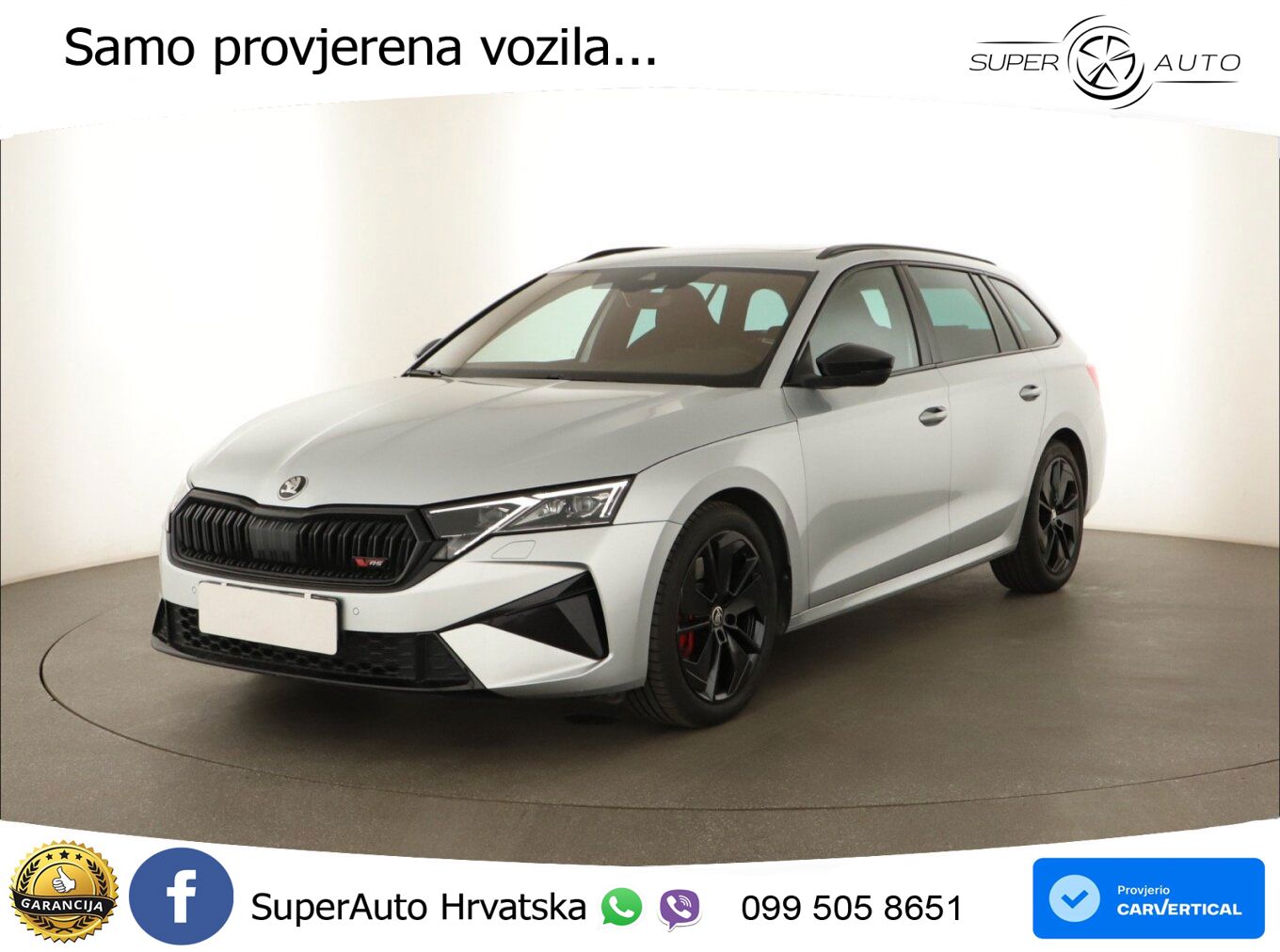 Škoda Octavia Combi RS 2.0 TSI (265 KS) DSG