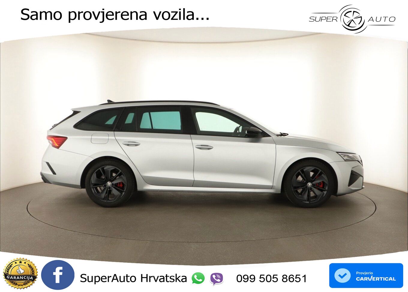 Škoda Octavia Combi RS 2.0 TSI (265 KS) DSG