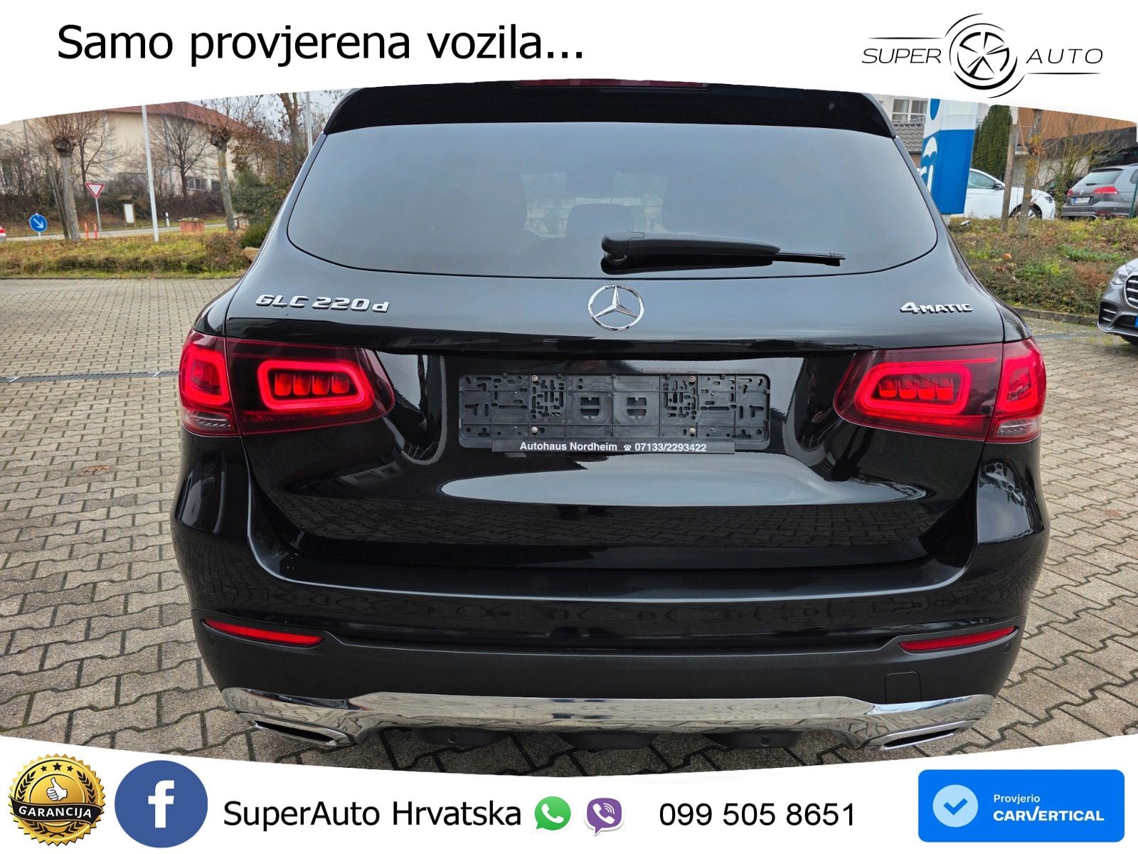 Mercedes GLC 220d (194 KS) 4MATIC G-TRONIC LED+GR SJED+ACC