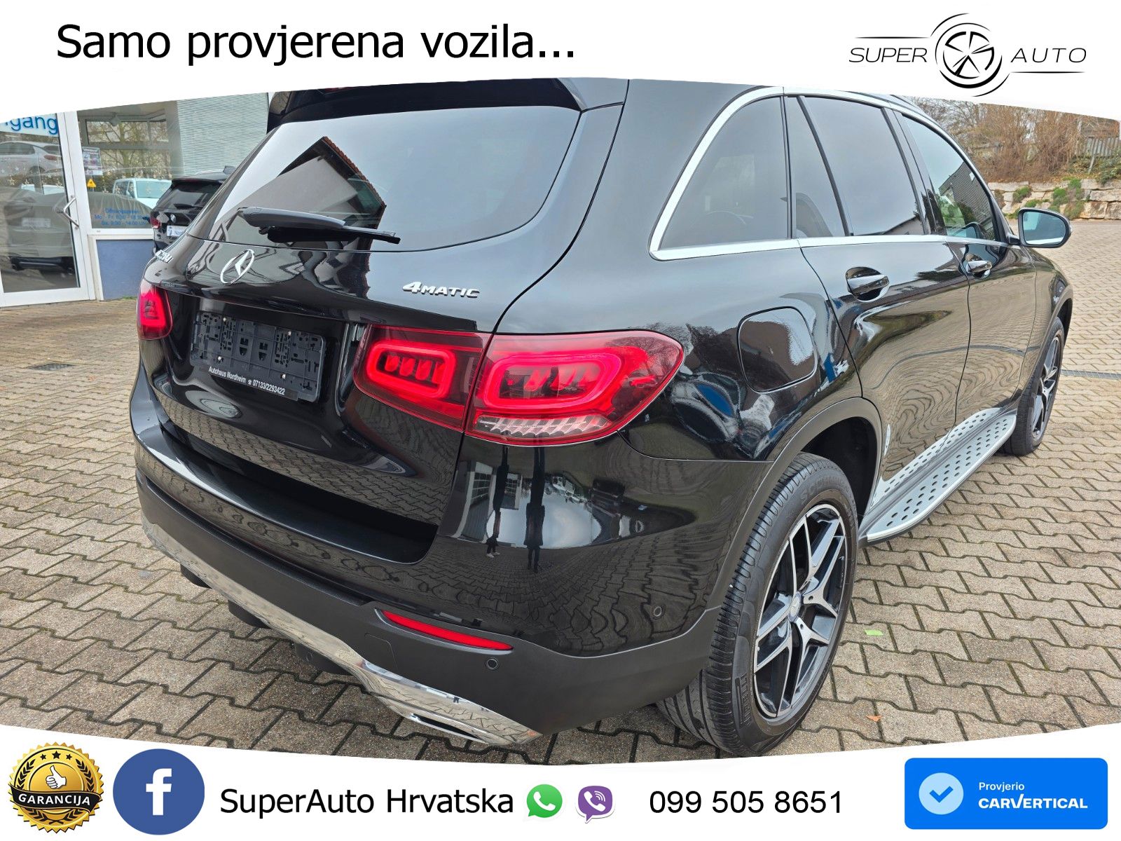 Mercedes GLC 220d (194 KS) 4MATIC G-TRONIC LED+GR SJED+ACC