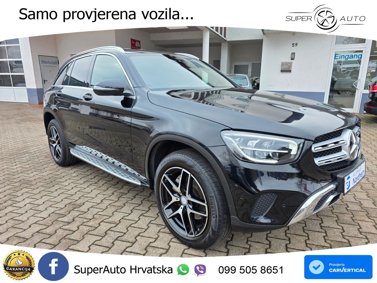 Mercedes GLC 220d (194 KS) 4MATIC G-TRONIC LED+GR SJED+ACC