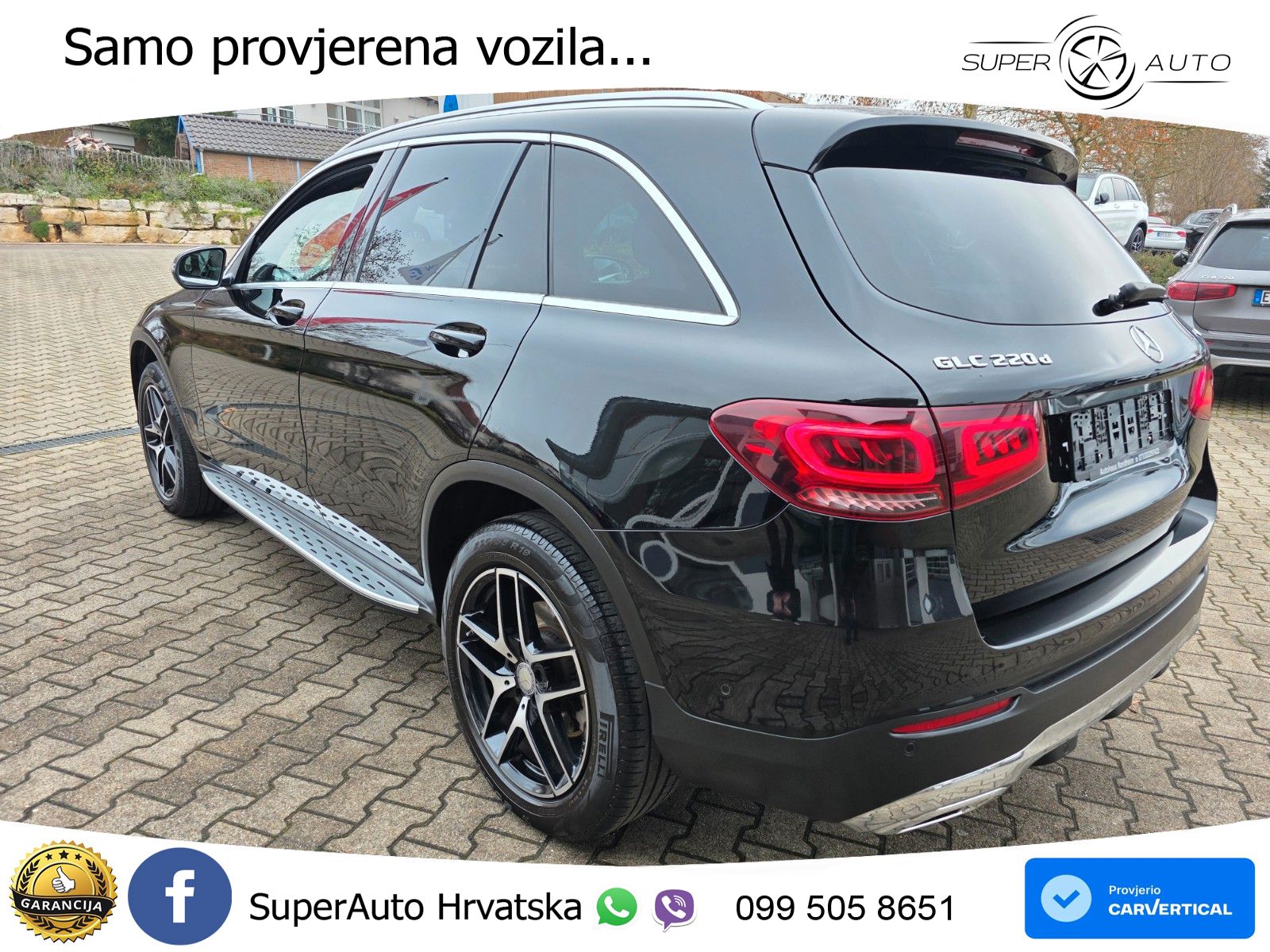 Mercedes GLC 220d (194 KS) 4MATIC G-TRONIC LED+GR SJED+ACC