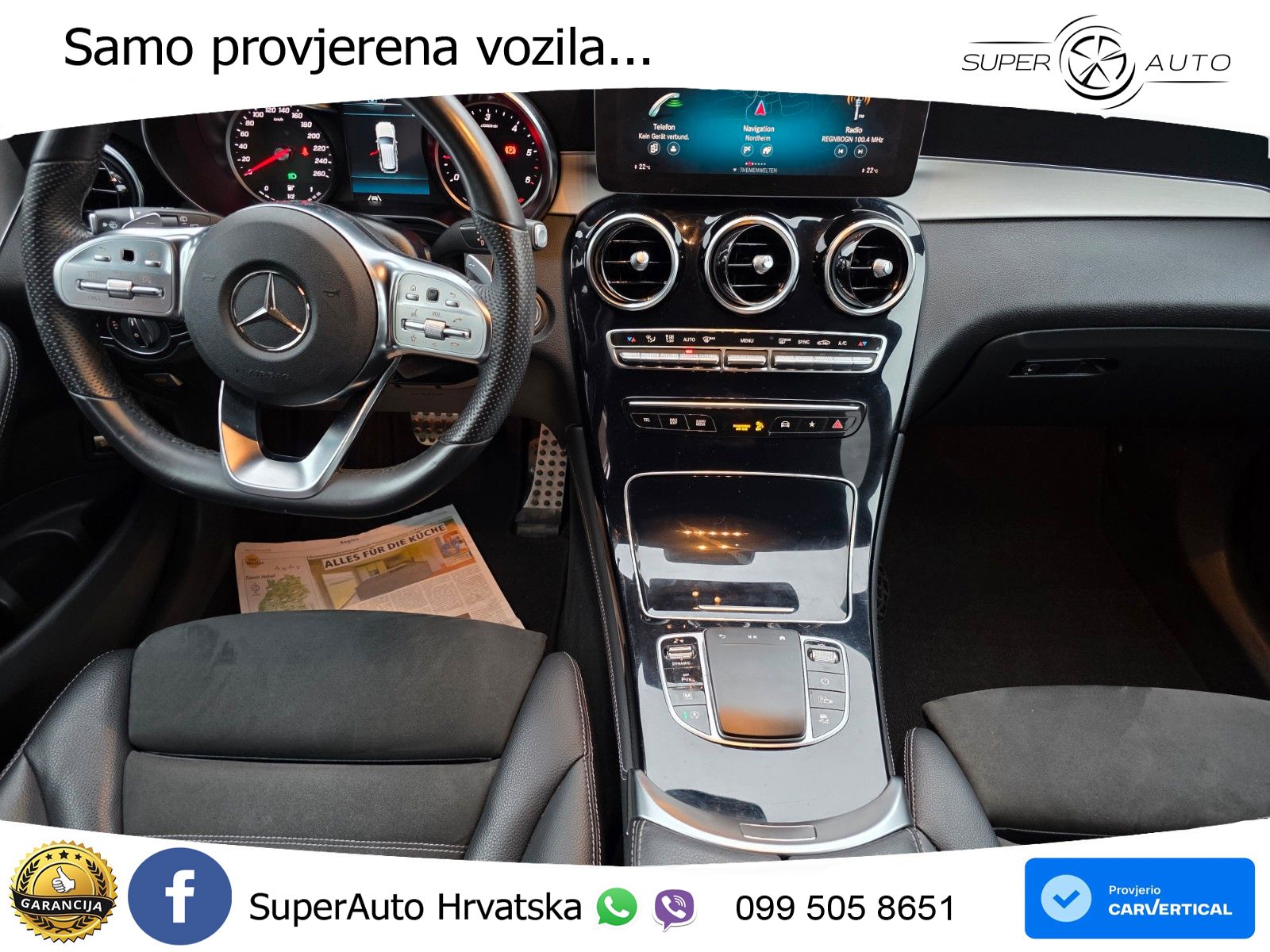 Mercedes GLC 220d (194 KS) 4MATIC G-TRONIC LED+GR SJED+ACC