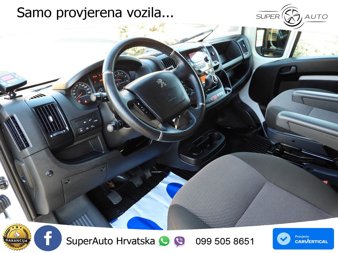 Peugeot BOXER KÜHLKOFFER 0C 8 PALETTEN TEMPOMAT LED 165 KS