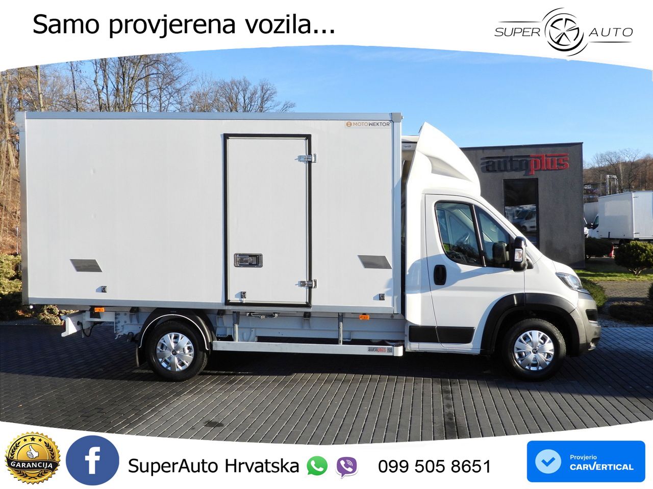Peugeot BOXER KÜHLKOFFER 0C 8 PALETTEN TEMPOMAT LED 165 KS