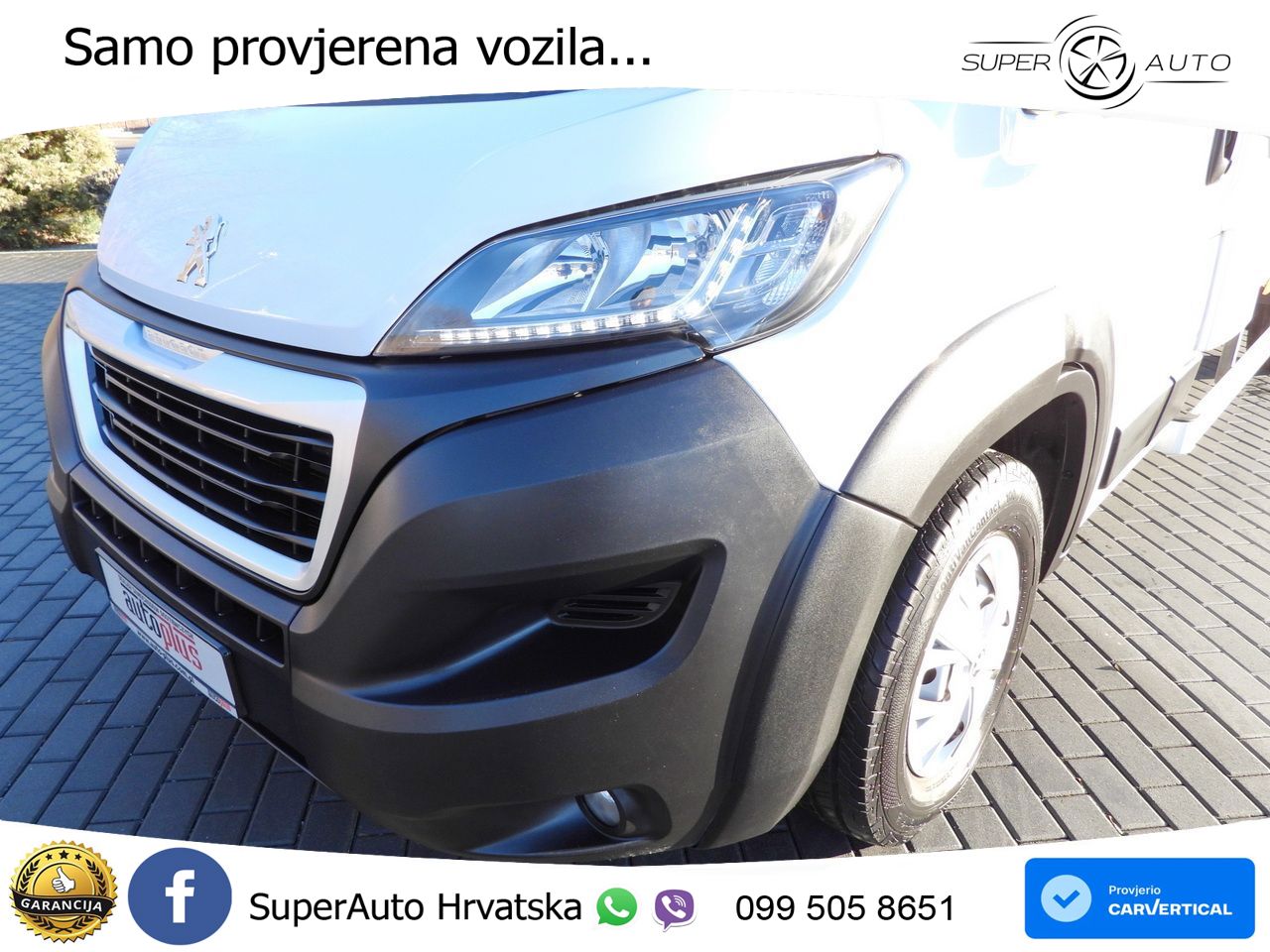 Peugeot BOXER KÜHLKOFFER 0C 8 PALETTEN TEMPOMAT LED 165 KS
