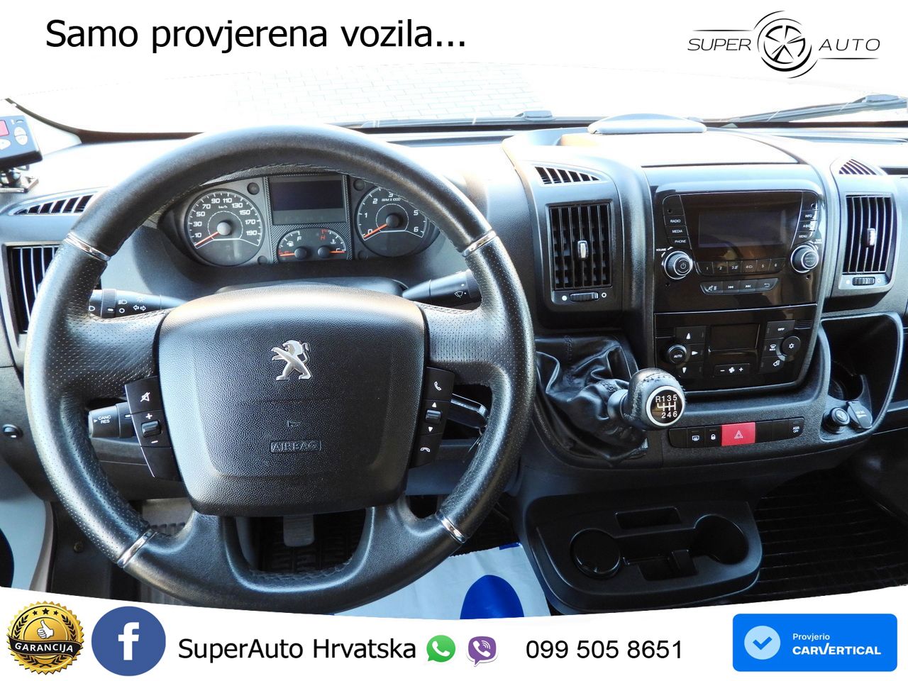 Peugeot BOXER KÜHLKOFFER 0C 8 PALETTEN TEMPOMAT LED 165 KS
