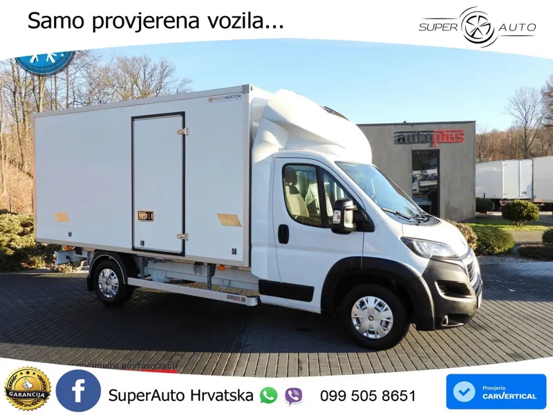 Peugeot BOXER KÜHLKOFFER 0C 8 PALETTEN TEMPOMAT LED 165 KS