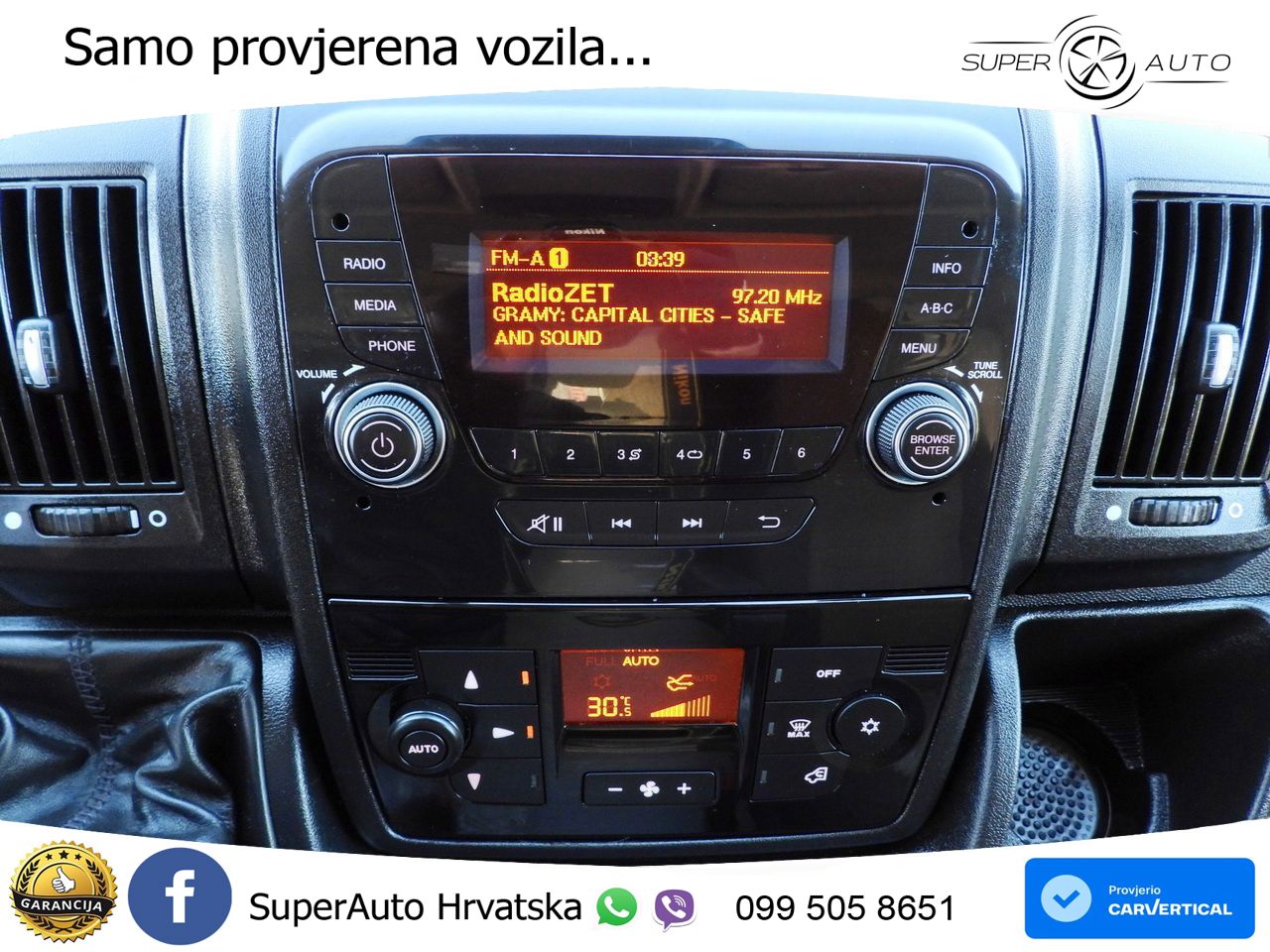 Peugeot BOXER KÜHLKOFFER 0C 8 PALETTEN TEMPOMAT LED 165 KS