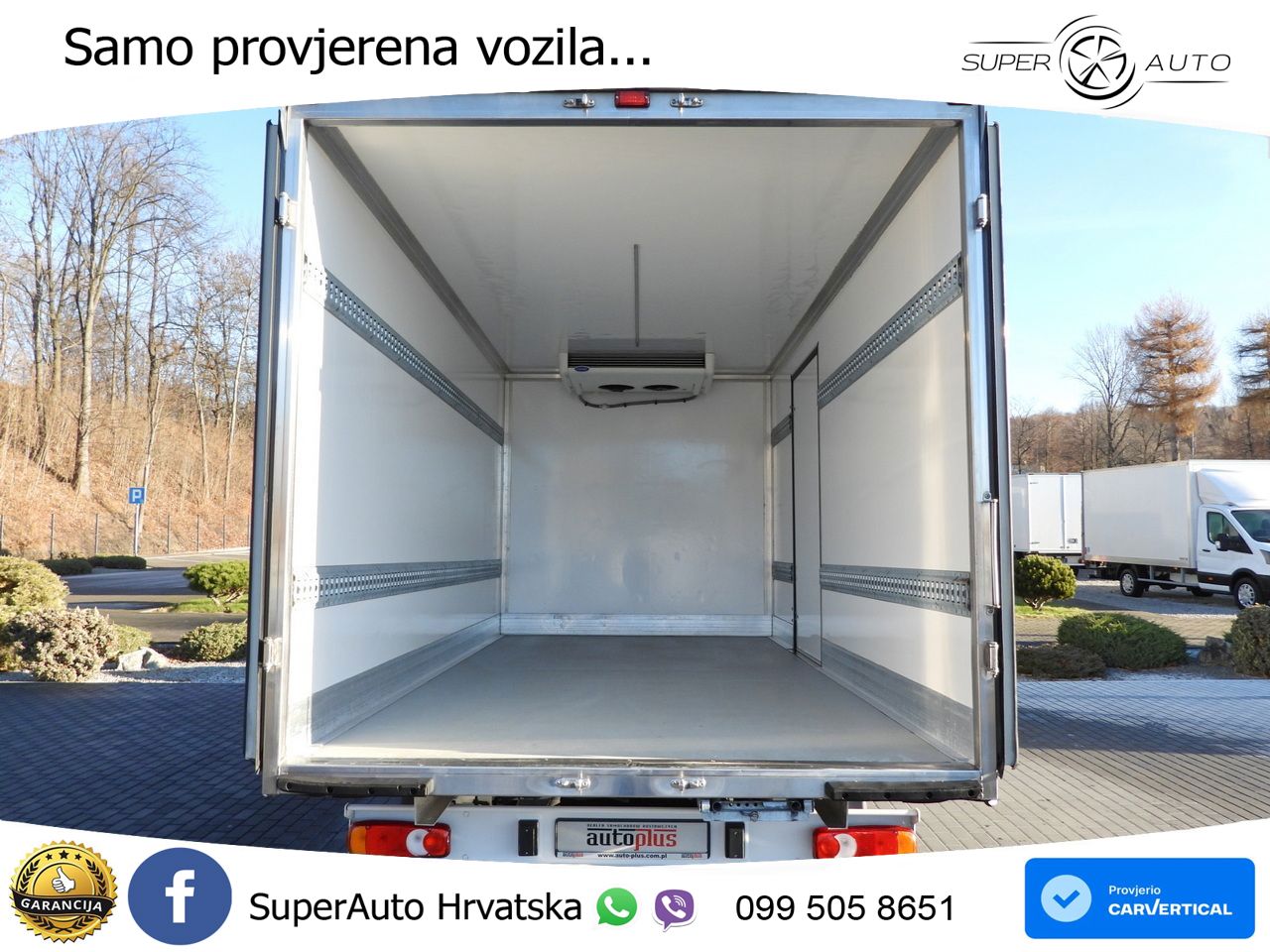 Peugeot BOXER KÜHLKOFFER 0C 8 PALETTEN TEMPOMAT LED 165 KS