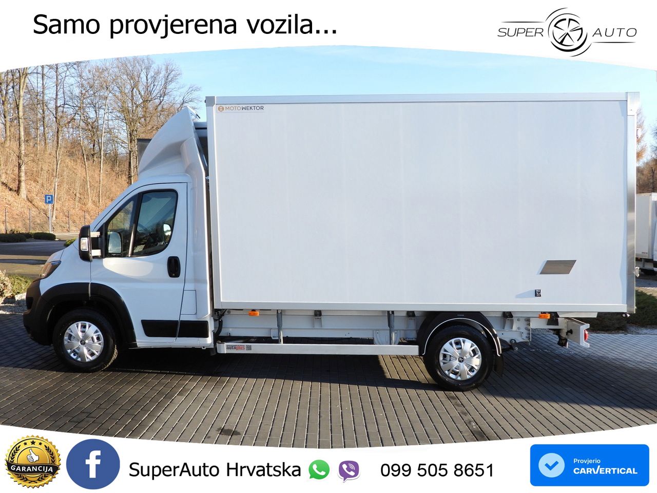 Peugeot BOXER KÜHLKOFFER 0C 8 PALETTEN TEMPOMAT LED 165 KS