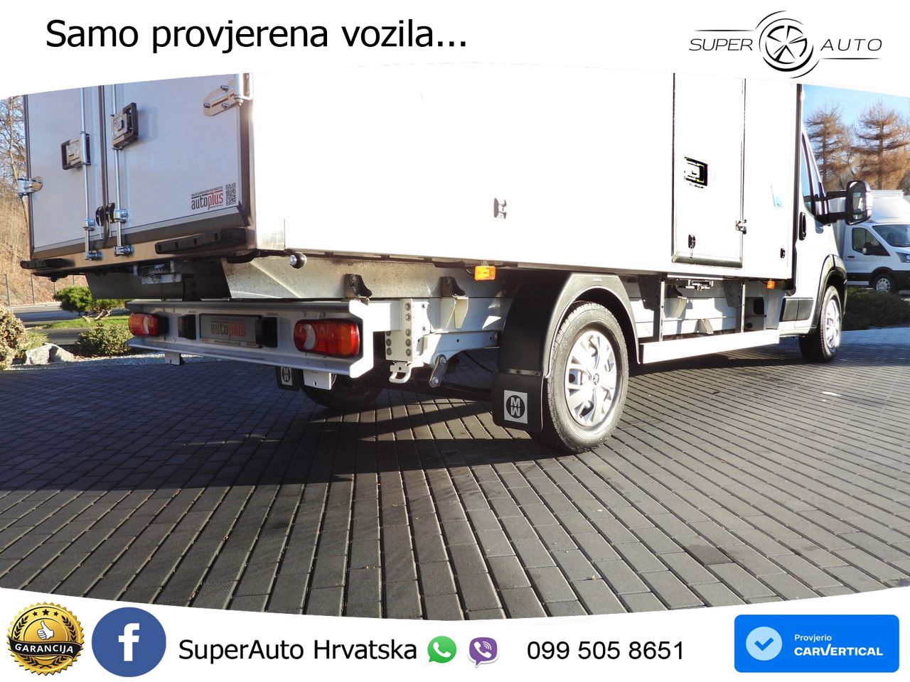 Peugeot BOXER KÜHLKOFFER 0C 8 PALETTEN TEMPOMAT LED 165 KS