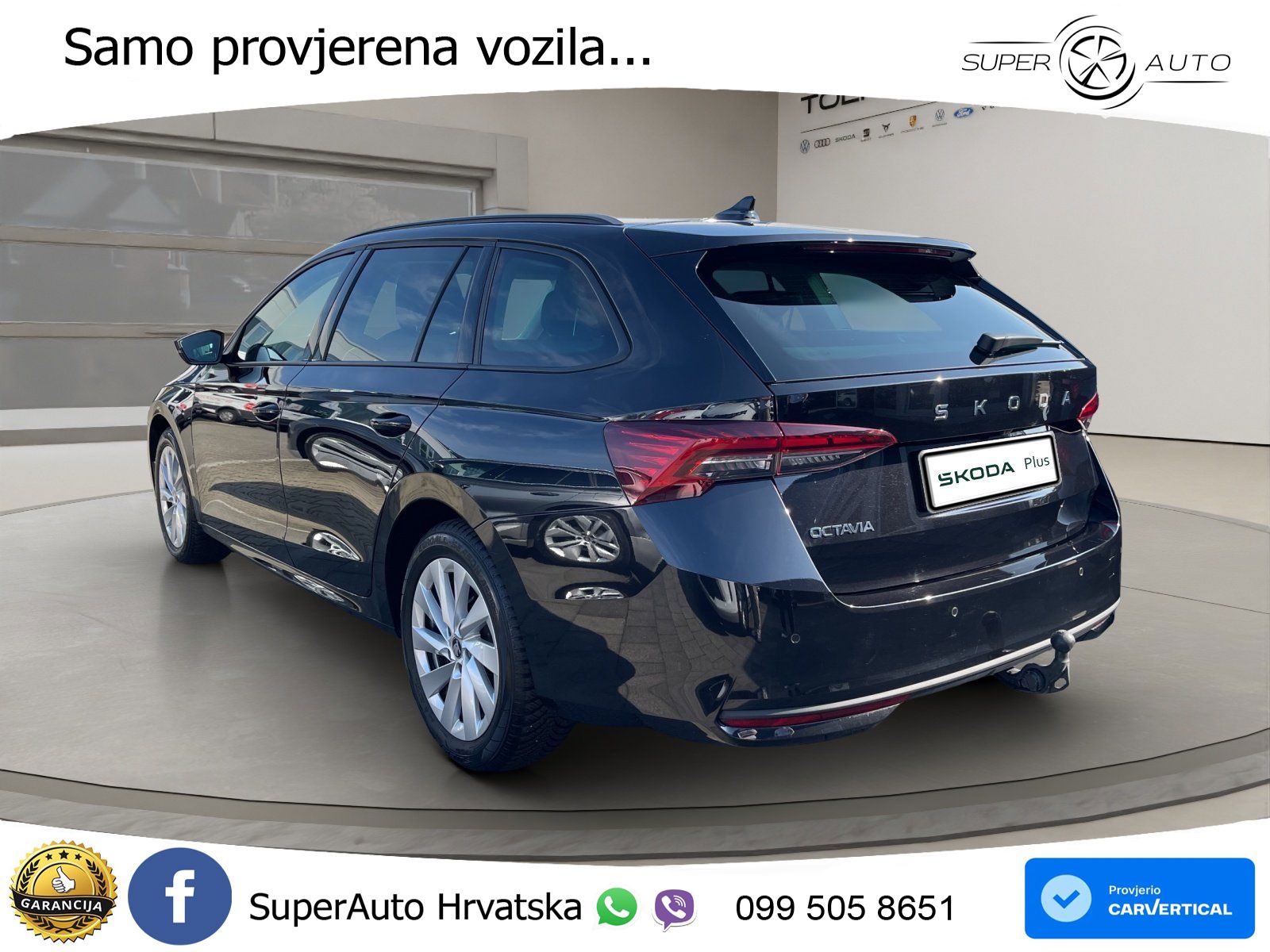 Škoda Octavia Combi 2.0 TDI (150 KS) DSG Selection LED+GR SJED+ACC