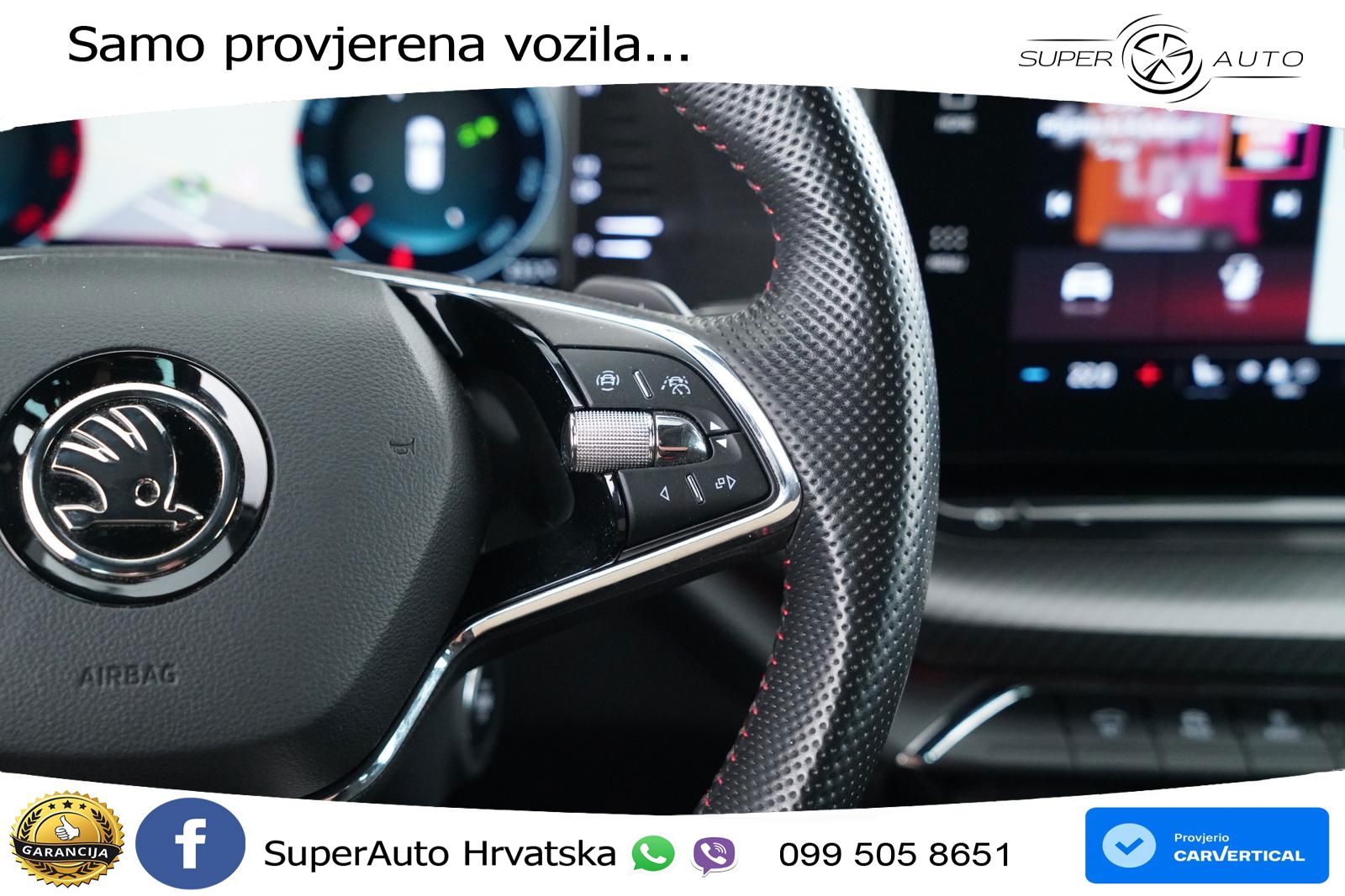 Škoda Octavia Combi RS 2.0 TDI (200 KS) 4x4 DSG MATRIX+GR SJED+KAM