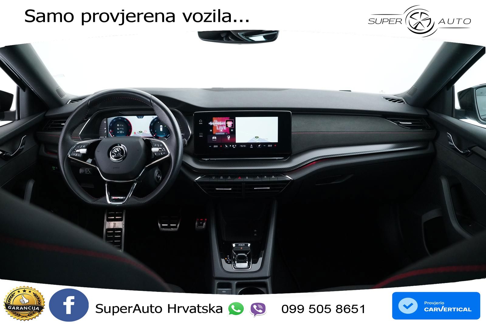 Škoda Octavia Combi RS 2.0 TDI (200 KS) 4x4 DSG MATRIX+GR SJED+KAM