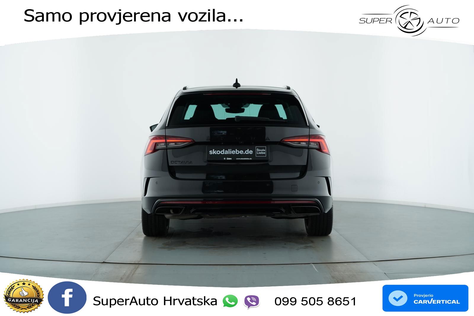 Škoda Octavia Combi RS 2.0 TDI (200 KS) 4x4 DSG MATRIX+GR SJED+KAM