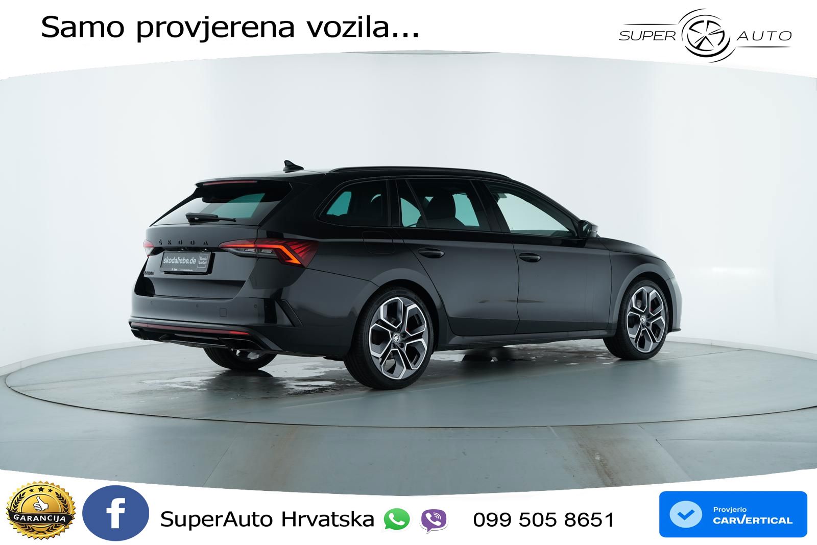 Škoda Octavia Combi RS 2.0 TDI (200 KS) 4x4 DSG MATRIX+GR SJED+KAM