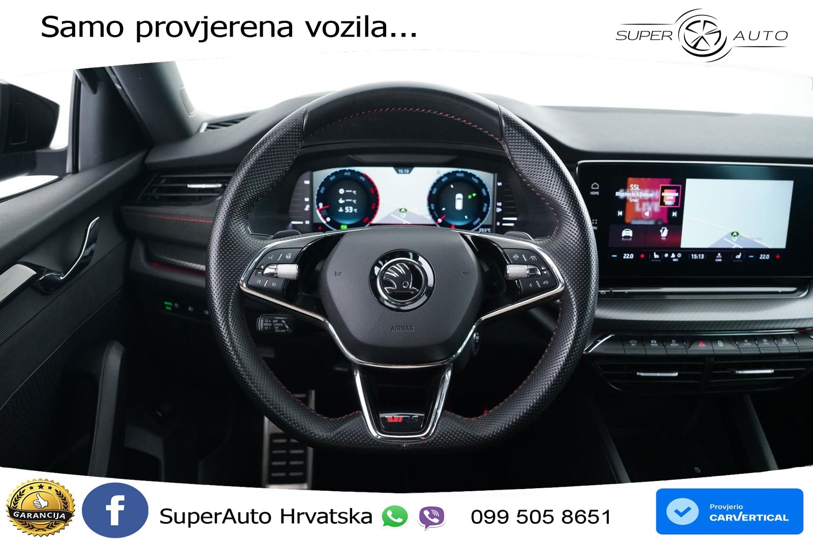 Škoda Octavia Combi RS 2.0 TDI (200 KS) 4x4 DSG MATRIX+GR SJED+KAM