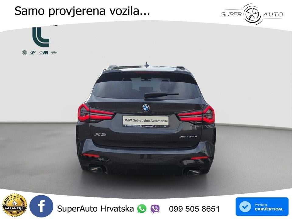 BMW X3 30d xDrive Steptronic M Sport LED+GR SJED+ACC
