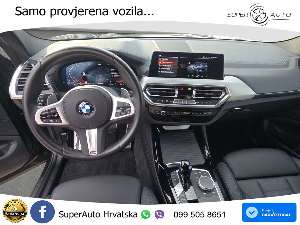 BMW X3 30d xDrive Steptronic M Sport LED+GR SJED+ACC