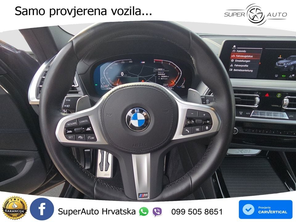 BMW X3 30d xDrive Steptronic M Sport LED+GR SJED+ACC