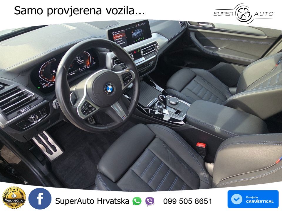 BMW X3 30d xDrive Steptronic M Sport LED+GR SJED+ACC