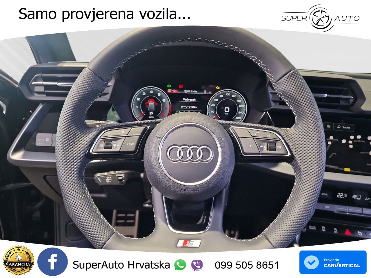 Audi A3 35 TFSI (150 KS) S tronic S line LED+ACC