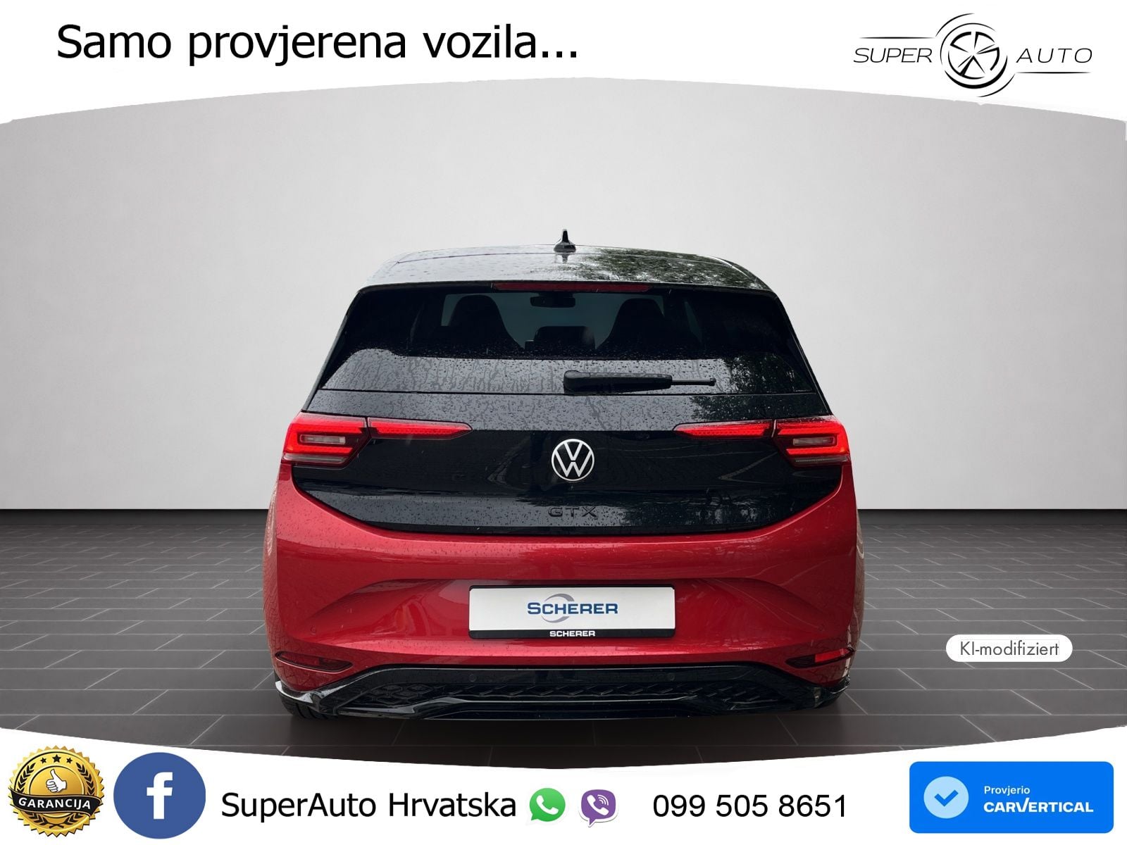 Volkswagen ID.3 GTX 84 kWh (286 KS) LED+GR SJED+ACC