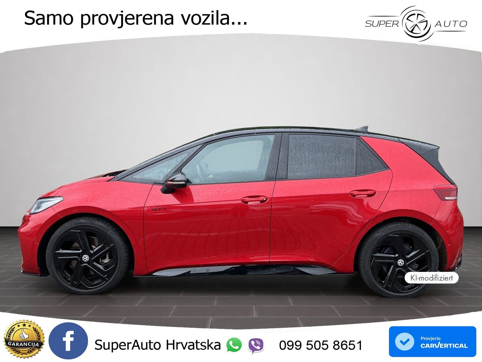 Volkswagen ID.3 GTX 84 kWh (286 KS) LED+GR SJED+ACC