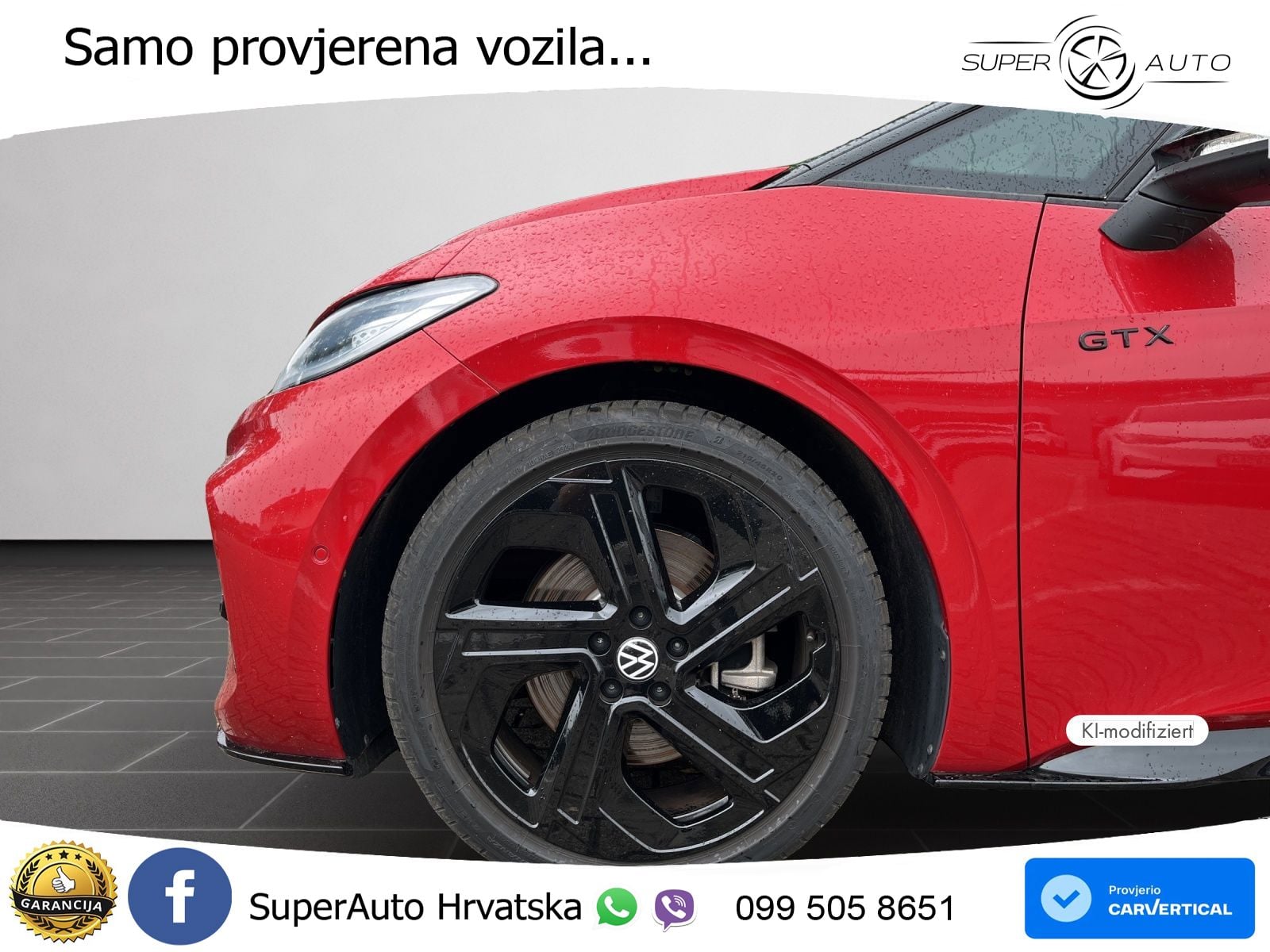 Volkswagen ID.3 GTX 84 kWh (286 KS) LED+GR SJED+ACC