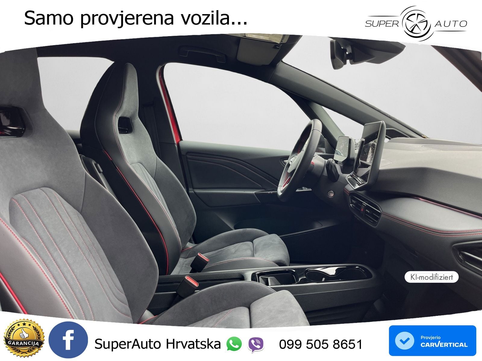 Volkswagen ID.3 GTX 84 kWh (286 KS) LED+GR SJED+ACC