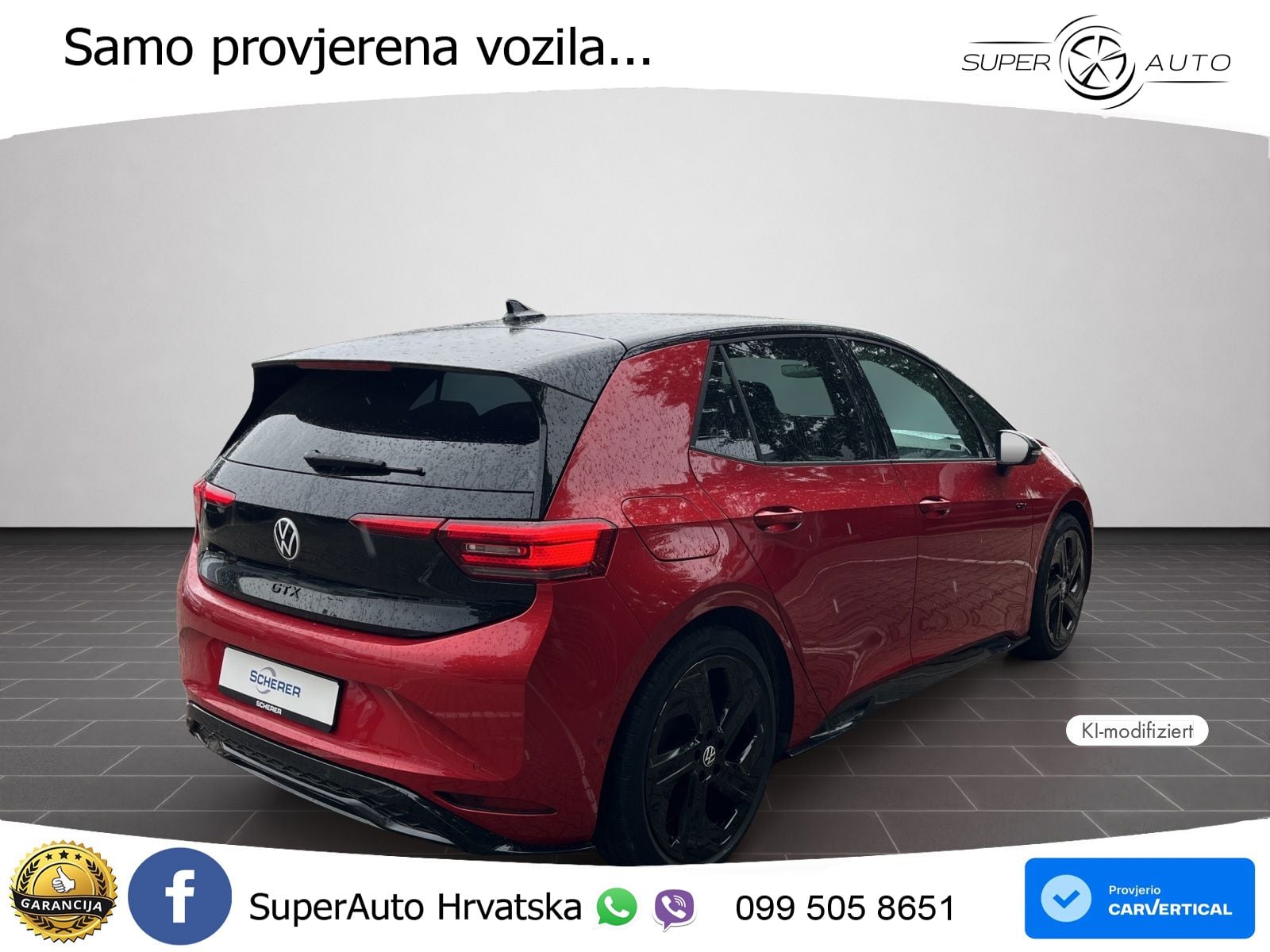 Volkswagen ID.3 GTX 84 kWh (286 KS) LED+GR SJED+ACC