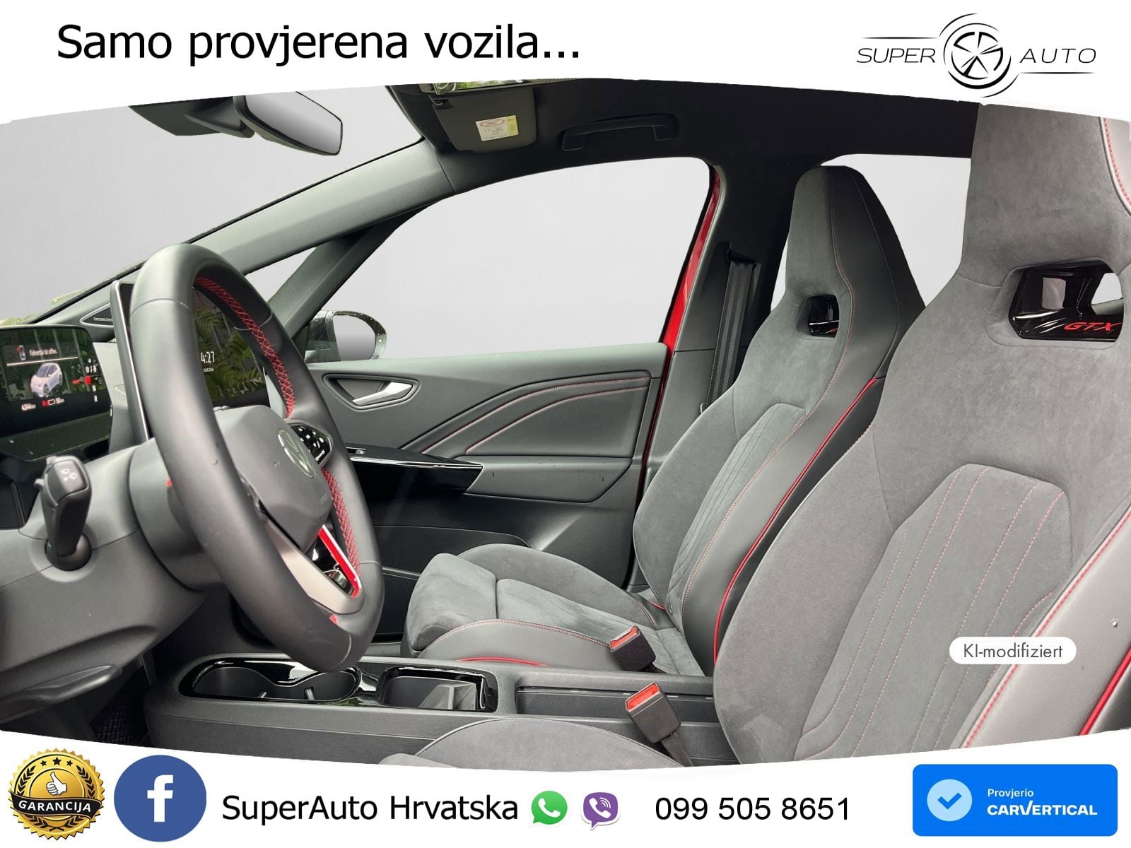Volkswagen ID.3 GTX 84 kWh (286 KS) LED+GR SJED+ACC