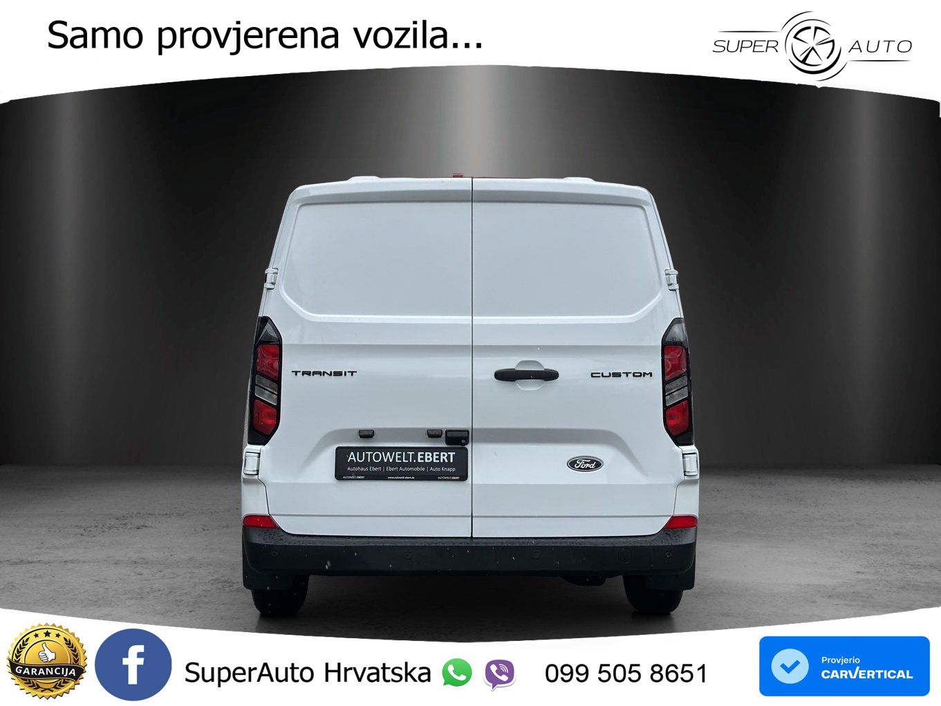 Ford Transit Custom L2 320 Laderaum Paket PDC LED 150 KS