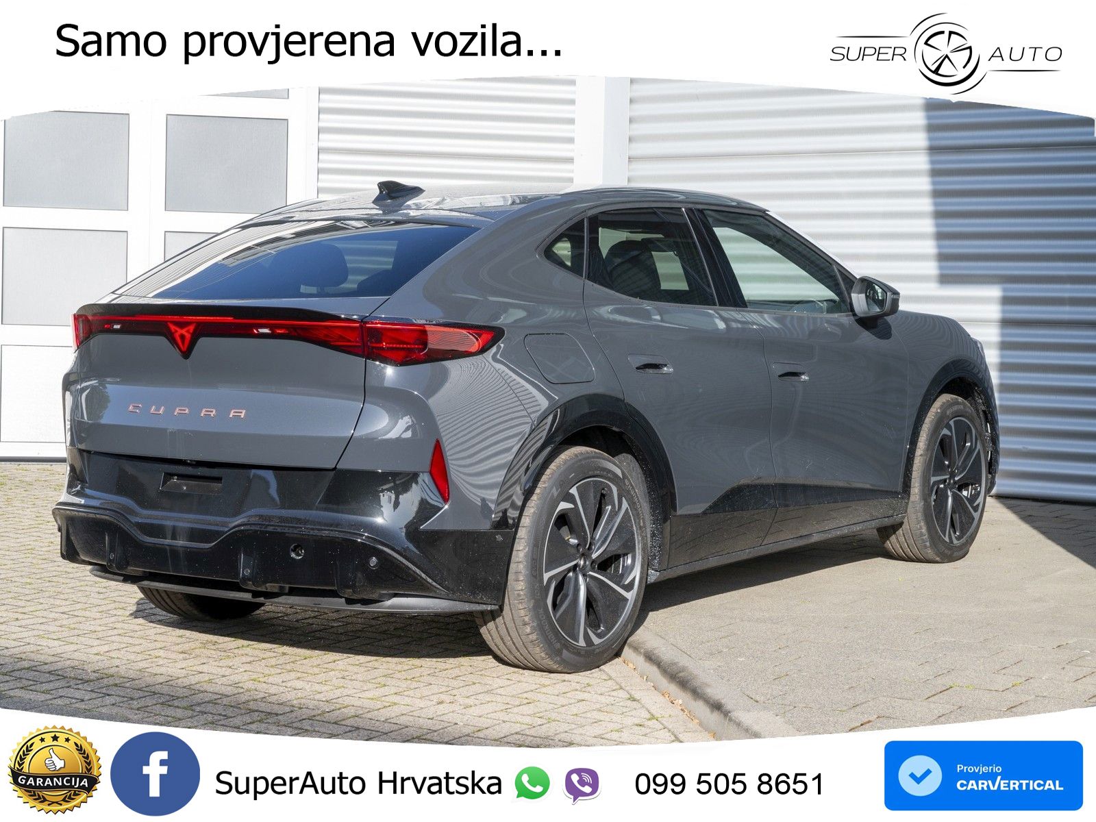 Cupra Tavascan 82 kWh (286 KS) LED+GR SJED+ACC