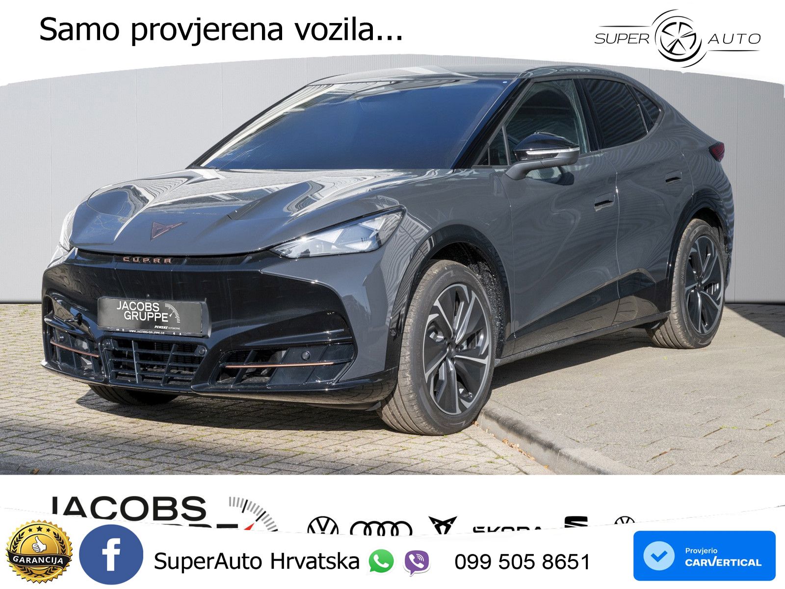 Cupra Tavascan 82 kWh (286 KS) LED+GR SJED+ACC