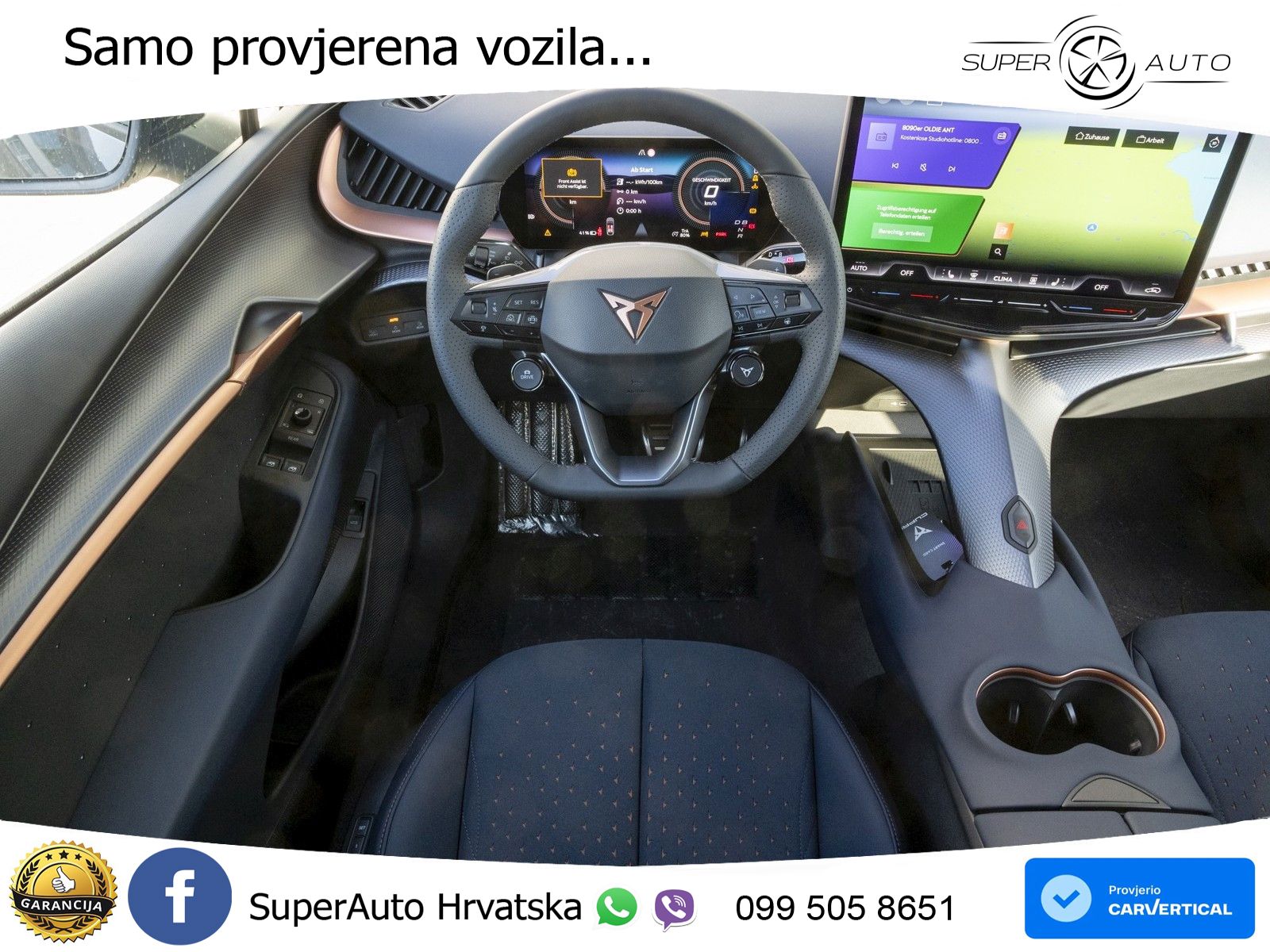 Cupra Tavascan 82 kWh (286 KS) LED+GR SJED+ACC