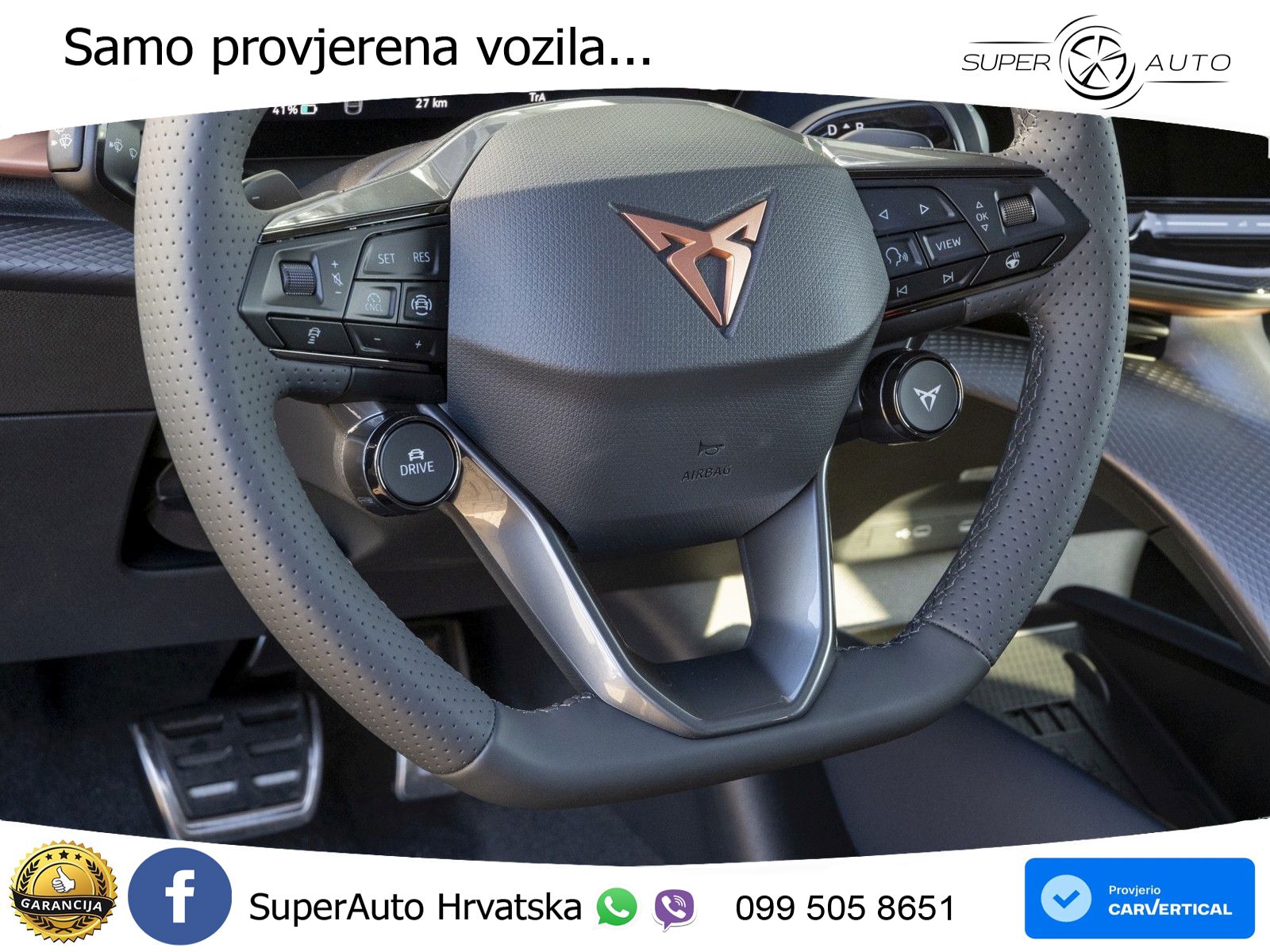 Cupra Tavascan 82 kWh (286 KS) LED+GR SJED+ACC