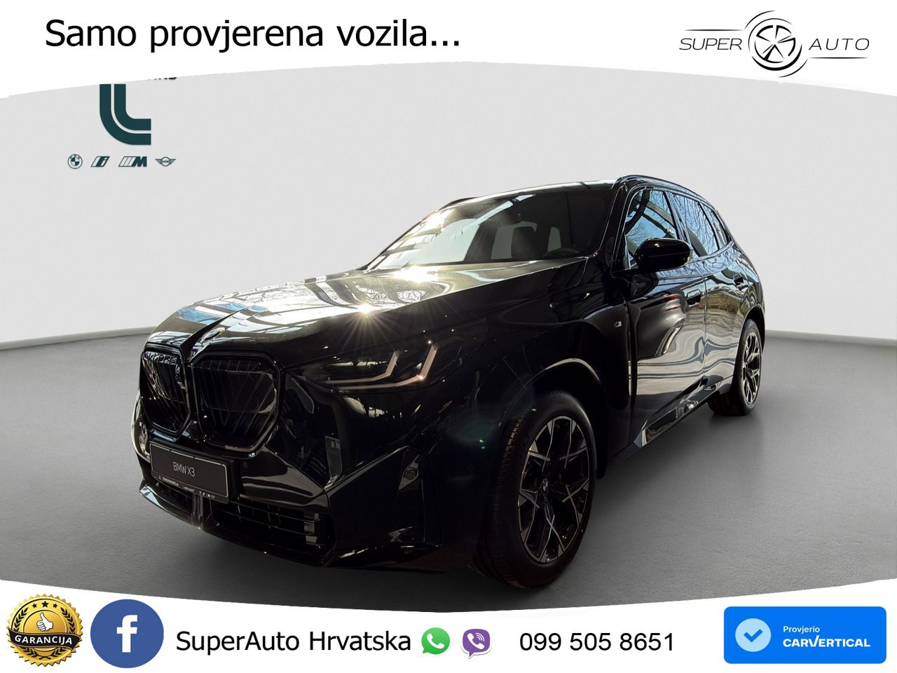 BMW X3 20d xDrive Steptronic M Sport LED+GR SJED+ACC