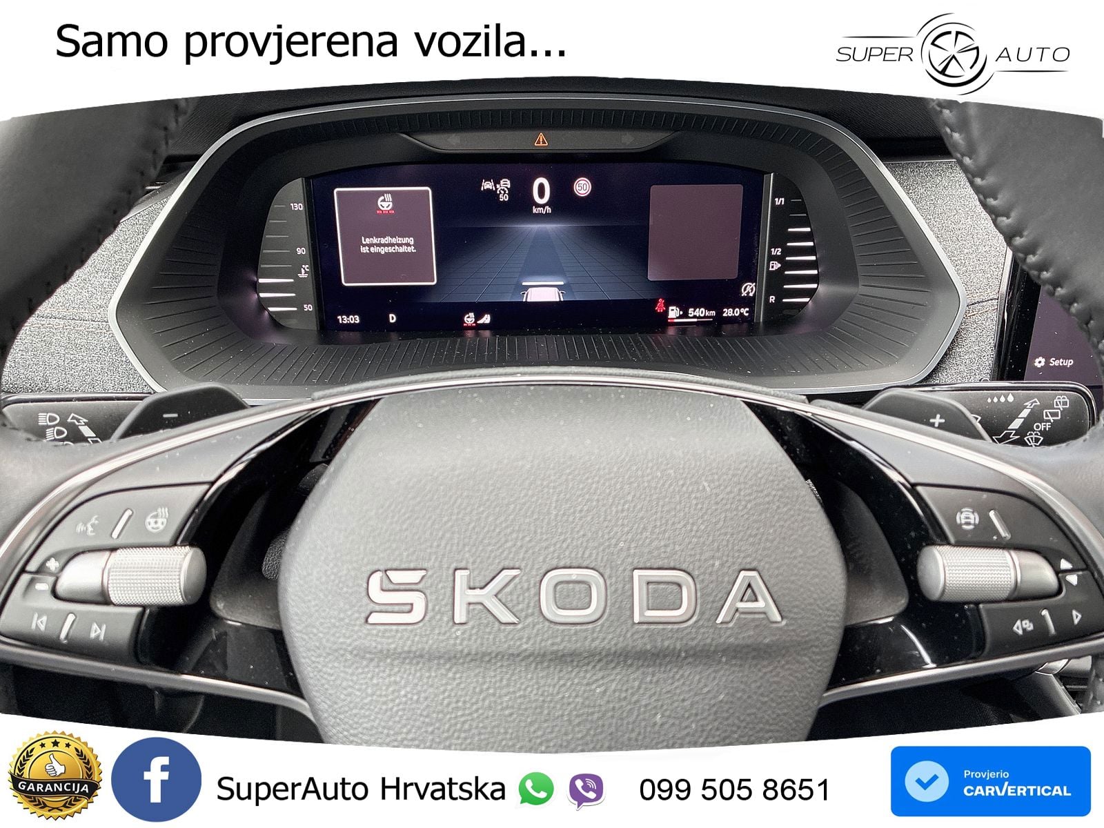 Škoda Octavia Combi 2.0 TDI (150 KS) DSG LED+GR SJED+ACC