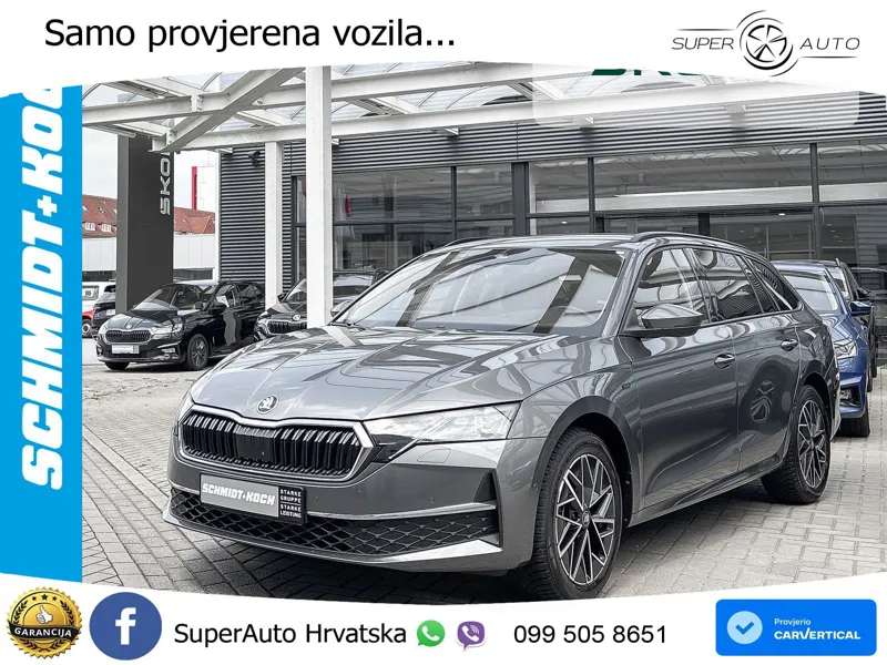 Škoda Octavia Combi 2.0 TDI (150 KS) DSG LED+GR SJED+ACC