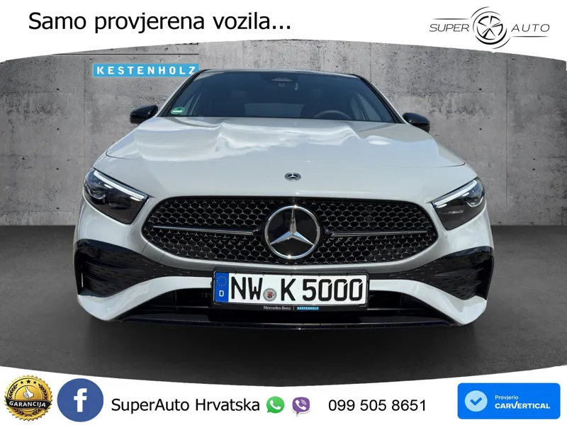 Mercedes-Benz A 200d 8G-DCT AMG ACC+GR SJED+360+PANO