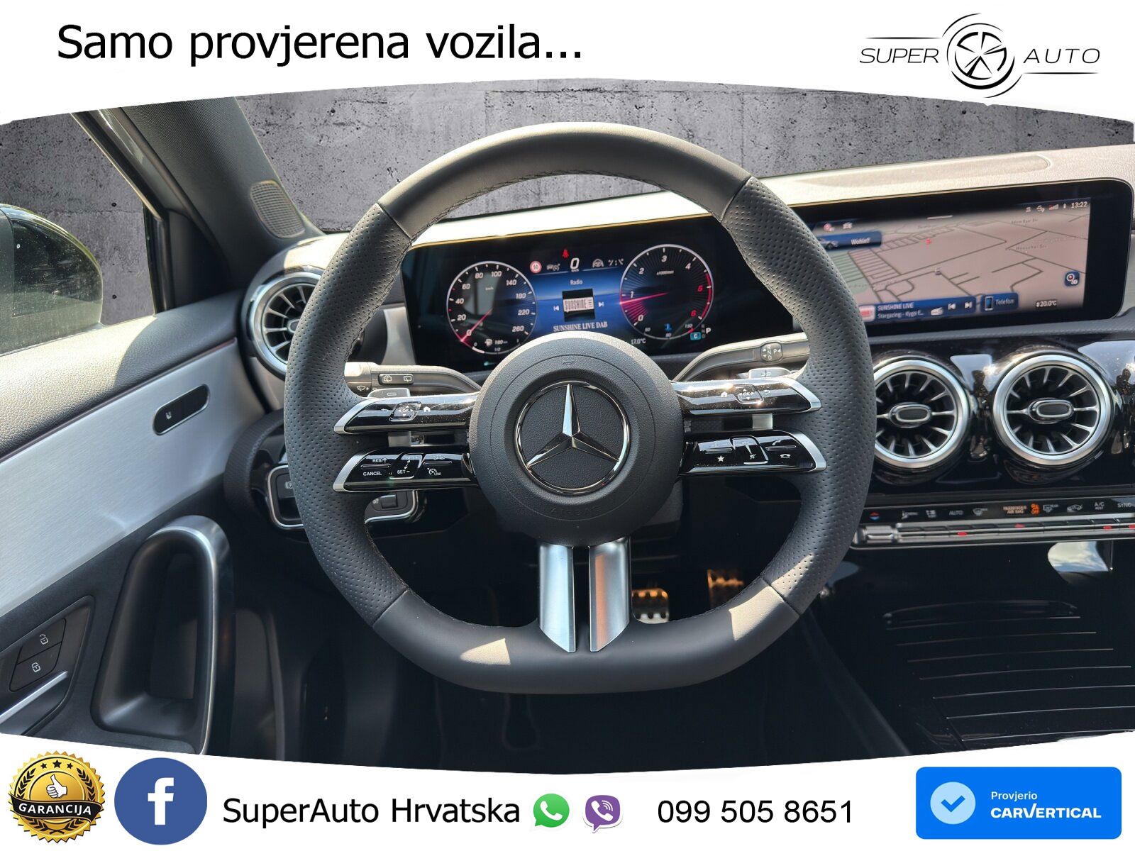 Mercedes-Benz A 200d 8G-DCT AMG ACC+GR SJED+360+PANO