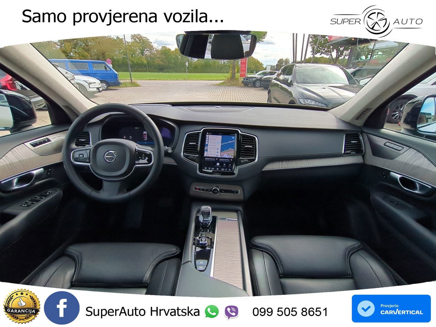 Volvo XC90 2.0 T8 AWD Automatic ZRAČNI+ACC+GR SJED+KAM+PANO