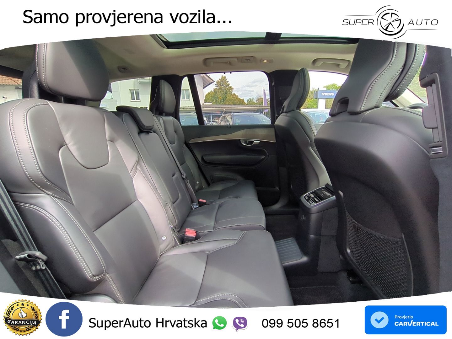 Volvo XC90 2.0 T8 AWD Automatic ZRAČNI+ACC+GR SJED+KAM+PANO
